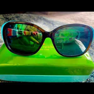 Kate Spade sunglasses 1.5 readers blue/tortoise